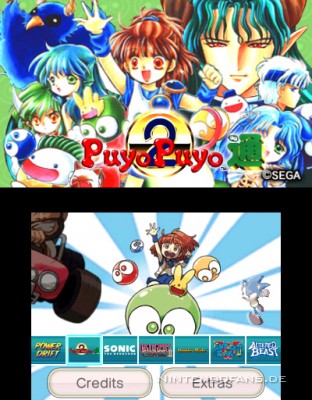 PuyoPuyo 2 Startbildschirm