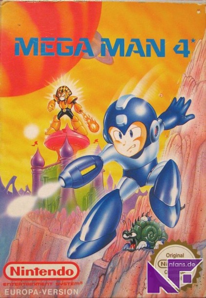 Mega Man 4 Cover
