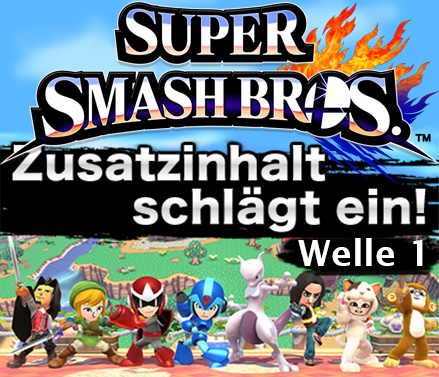 DLC für Super Smash Bros. für Wii U/3DS - Mewtu und Kostüm-Paket 1