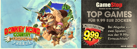 Gewinnspiel zu Donkey Kong Country: Tropical Freeze