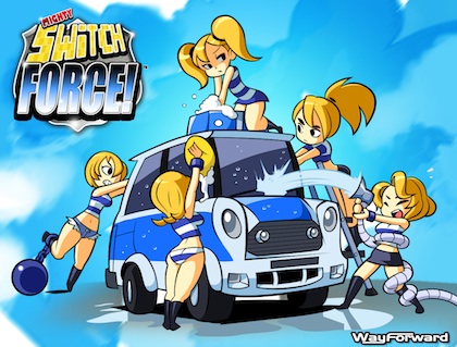 Mighty Switch Force Illustration