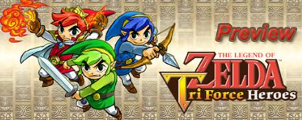 Preview: The Legend of Zelda TriForce Heroes