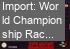 World Championship Racing (Nigel Mansell's)