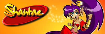 Shantae mit Logo