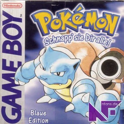 Pokémon: Blaue Edition Cover